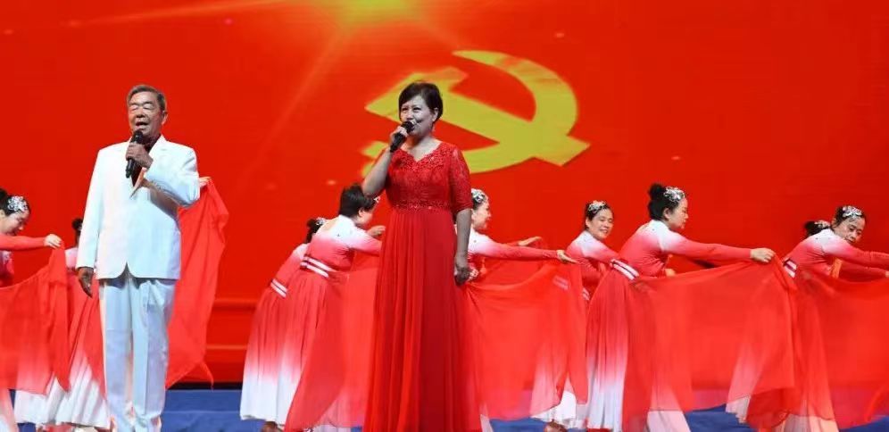 商丘市梁园区隆重举行庆祝中国共产党成立103周年文艺晚会